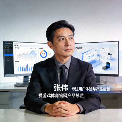 爱游戏体育官网产品总监张伟肖像，专注于用户体验与产品创新