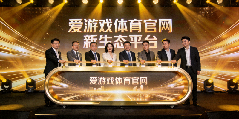 爱游戏体育官网上线发布会现场，嘉宾共同启动新生态平台