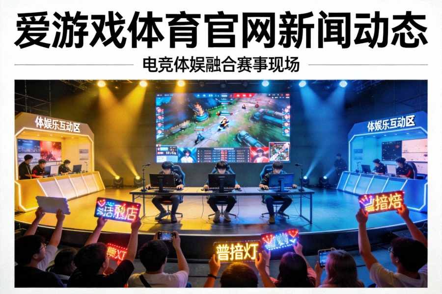 爱游戏体育官网新闻动态头条配图，电竞体娱融合内容平台赛事现场氛围