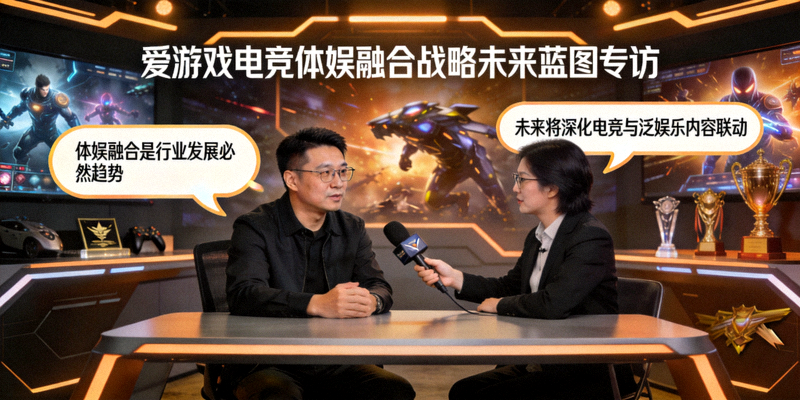 爱游戏电竞负责人接受专访畅谈体娱融合战略未来蓝图