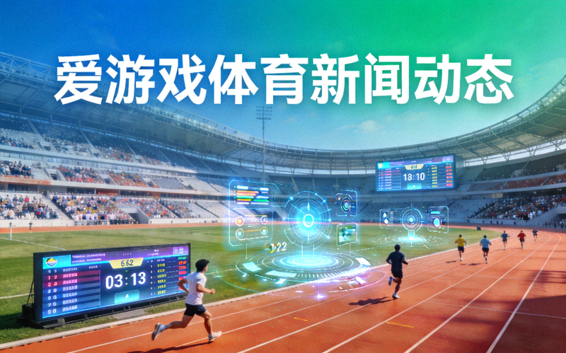 爱游戏体育官网新闻动态配图：体育场跑道与看台全景，体现传统体育与数字内容的结合