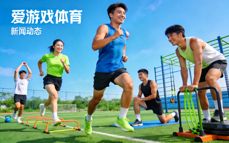 爱游戏体育官网新闻动态配图：运动场内多人进行体能训练，体现体育内容活力